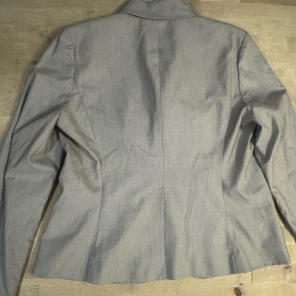 Kate Hill Women's Beige Blazer with Polka Dot Lining - Picture 9 of 13